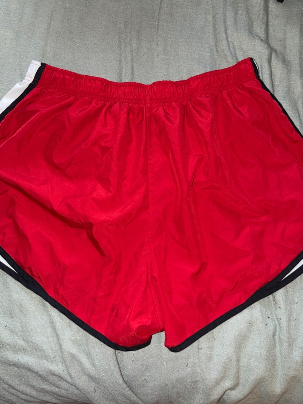 Nike Red Athletic Shorts - Picture 2 of 4